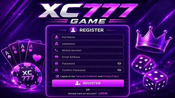 Xc777 Game Register